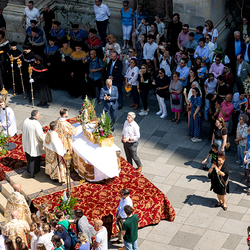 Fronleichnam 2025 / Erzdiözese Wien/ Schönlaub