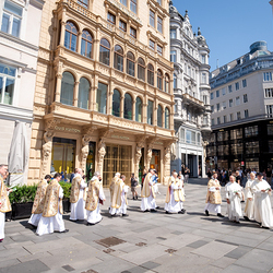 Fronleichnam 2025 / Erzdiözese Wien/ Schönlaub